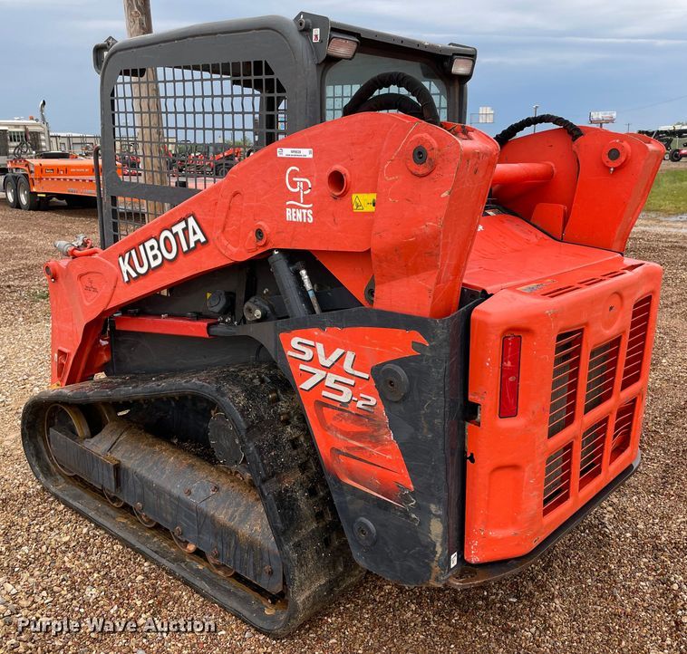 image for item MR9039 2020 Kubota SVL75-2  tracked skid steer loader