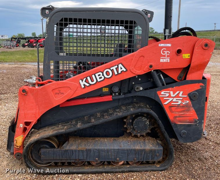 image for item MR9039 2020 Kubota SVL75-2  tracked skid steer loader
