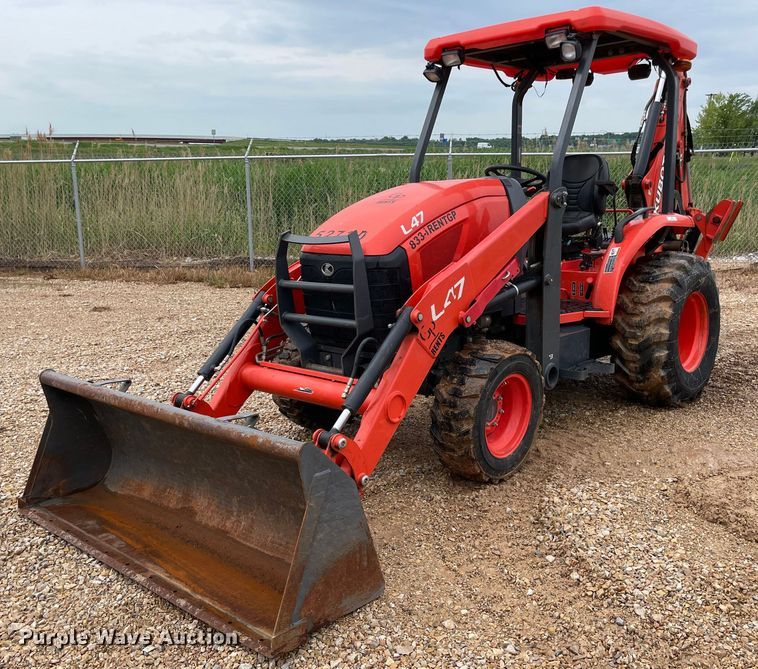 image for item MR9042 2020 Kubota L47  backhoe