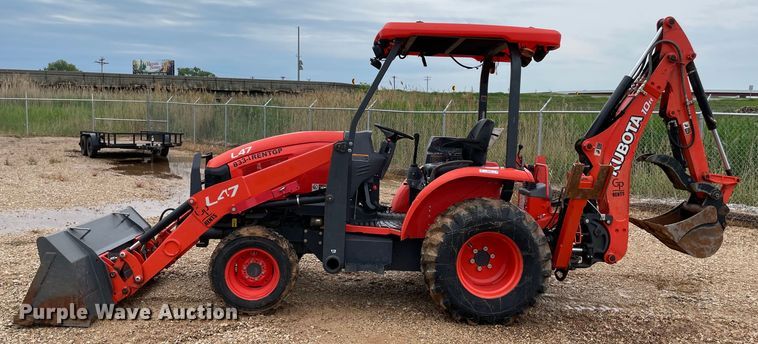 image for item MR9042 2020 Kubota L47  backhoe