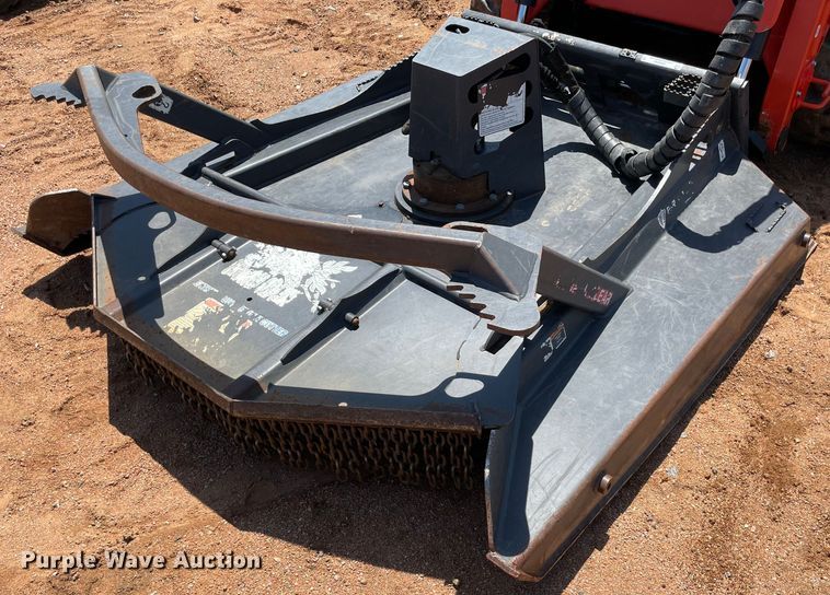 image for item MR9048 2018 Paladin Ground Shark  skid steer rotary mower