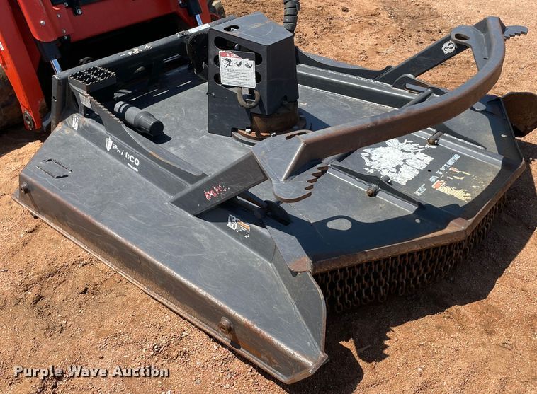 image for item MR9048 2018 Paladin Ground Shark  skid steer rotary mower