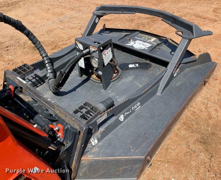 image for item MR9048 2018 Paladin Ground Shark  skid steer rotary mower