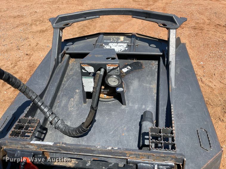 image for item MR9048 2018 Paladin Ground Shark  skid steer rotary mower