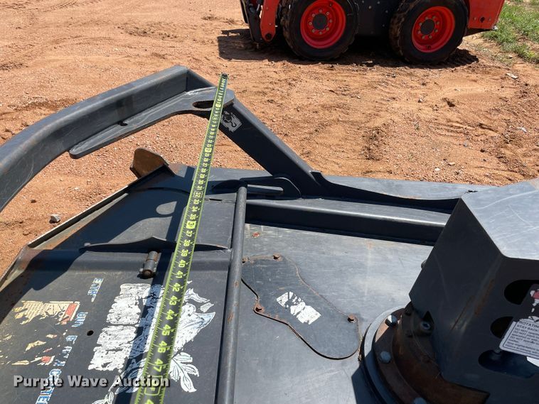 image for item MR9048 2018 Paladin Ground Shark  skid steer rotary mower