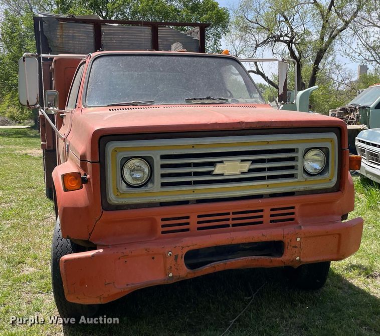 image for item MS9751 1982 Chevrolet C60  dump truck