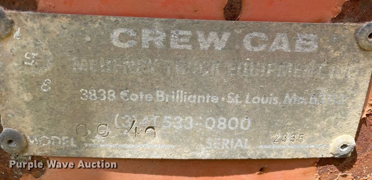 image for item MS9751 1982 Chevrolet C60  dump truck