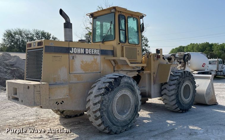 image for item MS9756 1993 John Deere 644G  wheel loader