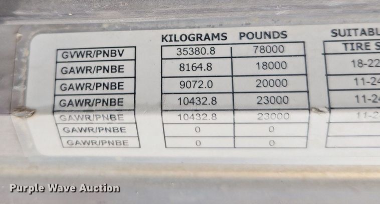 image for item MW9646 2004 Peterbilt 357  dump truck