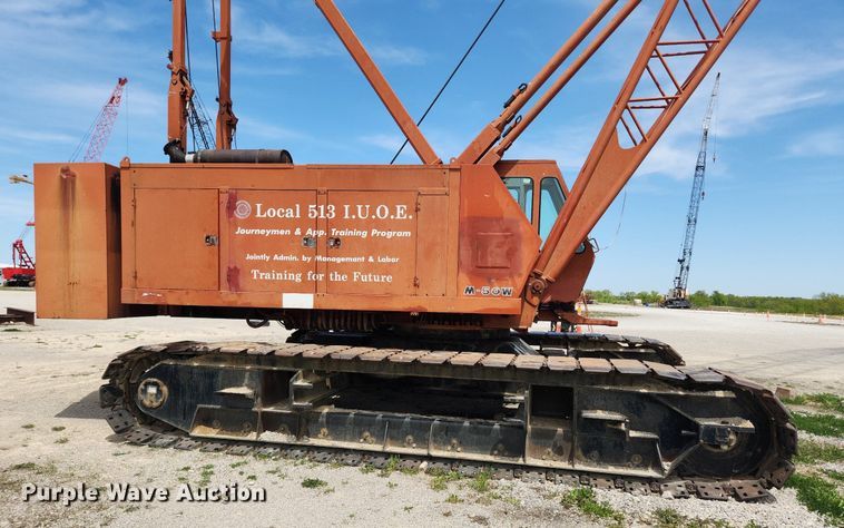 image for item MW9755 1992 Manitowoc M50W  crane