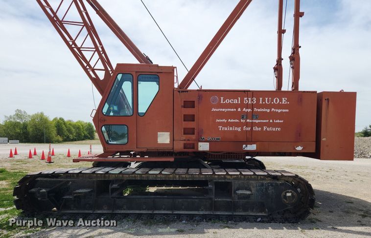image for item MW9755 1992 Manitowoc M50W  crane