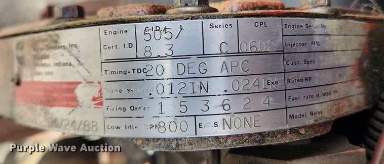 image for item MW9755 1992 Manitowoc M50W  crane