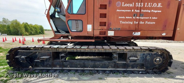 image for item MW9755 1992 Manitowoc M50W  crane