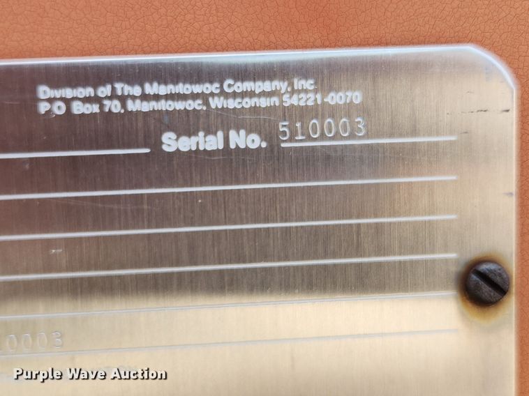 image for item MW9755 1992 Manitowoc M50W  crane