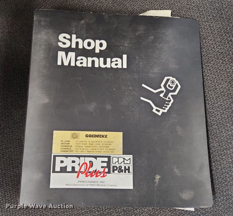 image for item MW9758 1980 P&H Omega 20-20  crane