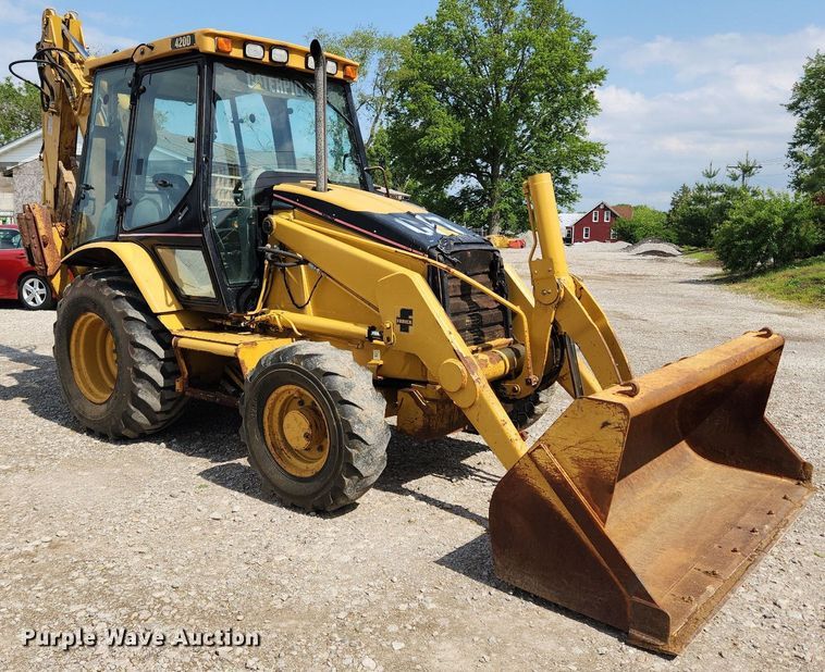 image for item MW9779 2003 Caterpillar 420D  backhoe