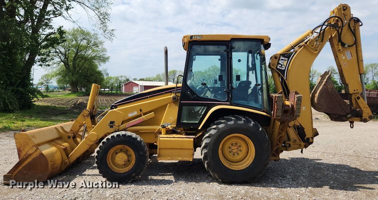 image for item MW9779 2003 Caterpillar 420D  backhoe