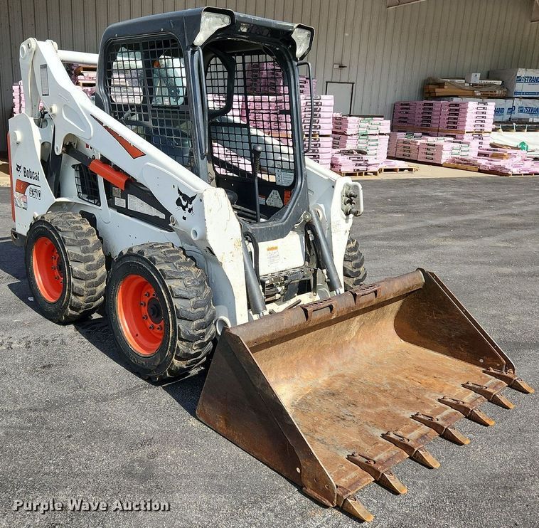 image for item MW9785 2017 Bobcat S570  skid steer loader