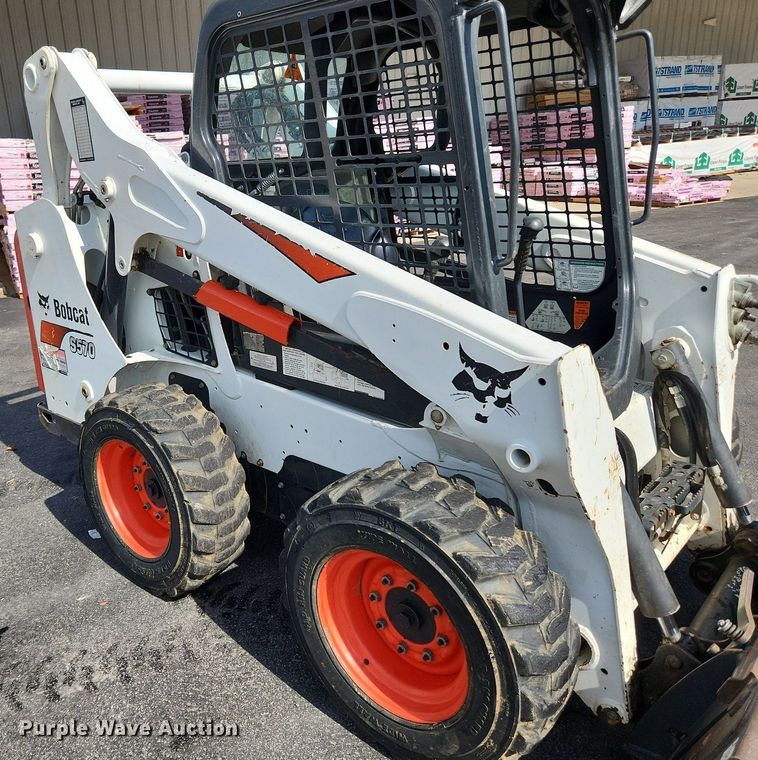 image for item MW9785 2017 Bobcat S570  skid steer loader