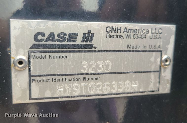 image for item DC6070 2009 Case IH Patriot 3230  sprayer