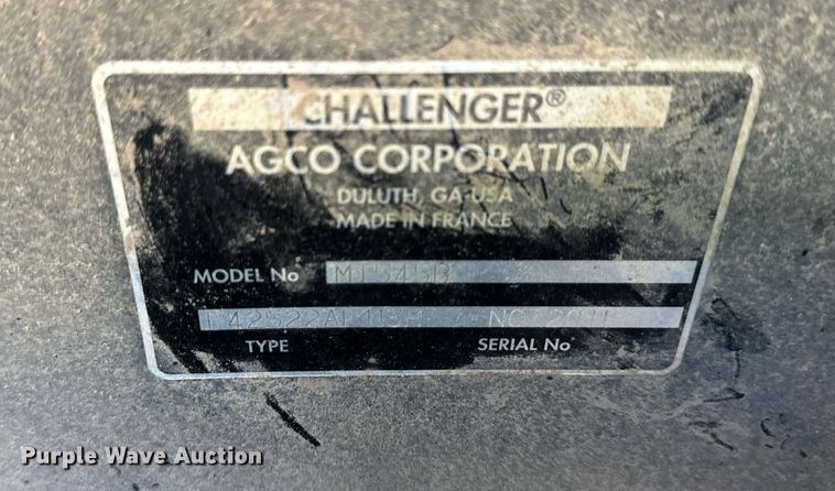 image for item DO4943 2004 Challenger MT545B  MFWD tractor
