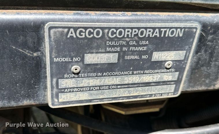 image for item DO4943 2004 Challenger MT545B  MFWD tractor