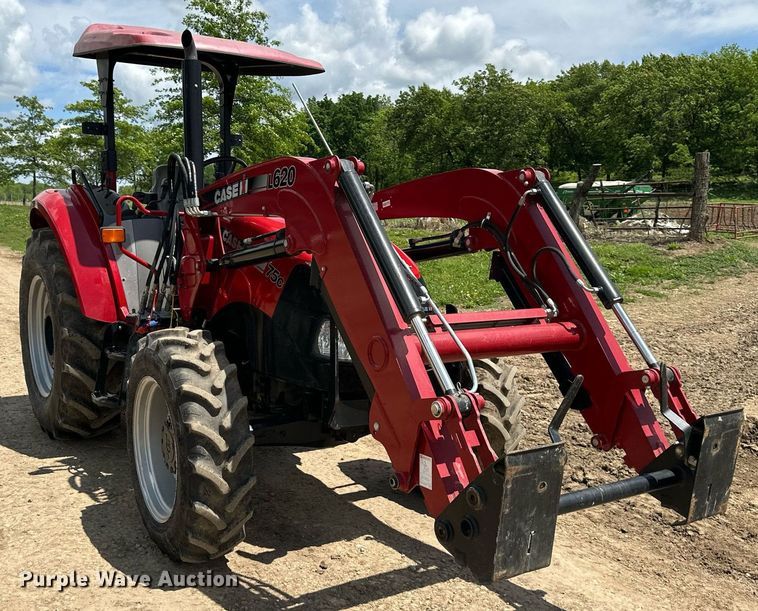 image for item DO5010 2016 Case IH  75C MFWD tractor