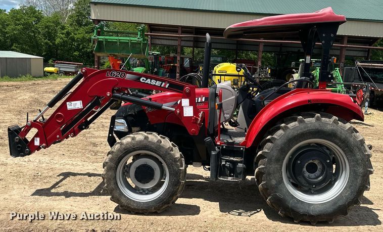 image for item DO5010 2016 Case IH  75C MFWD tractor