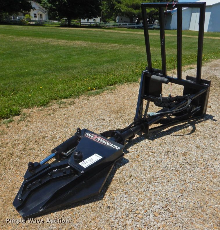 image for item DP4842 Grace Tree Xterminator RTS8  skid steer tree shear
