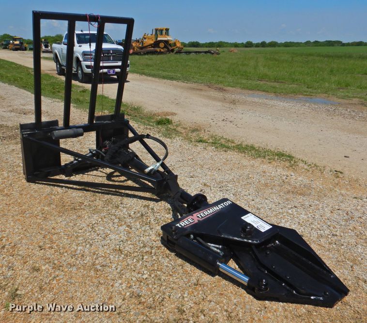 image for item DP4842 Grace Tree Xterminator RTS8  skid steer tree shear