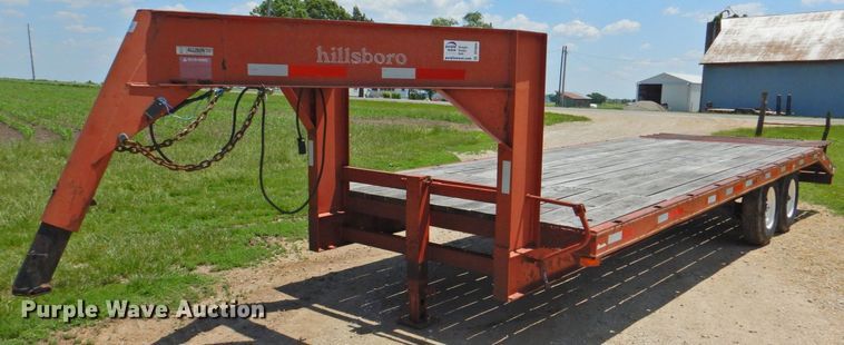 image for item DP4844 1989 Hillsboro  equipment trailer