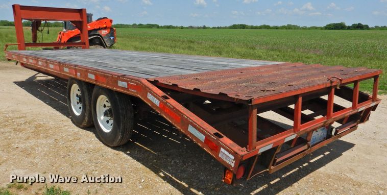 image for item DP4844 1989 Hillsboro  equipment trailer