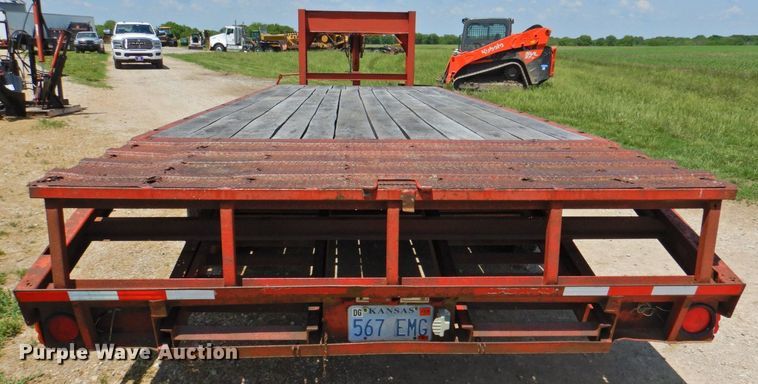 image for item DP4844 1989 Hillsboro  equipment trailer