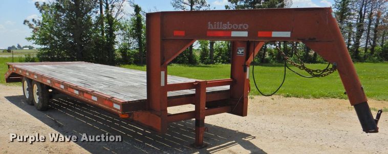 image for item DP4844 1989 Hillsboro  equipment trailer