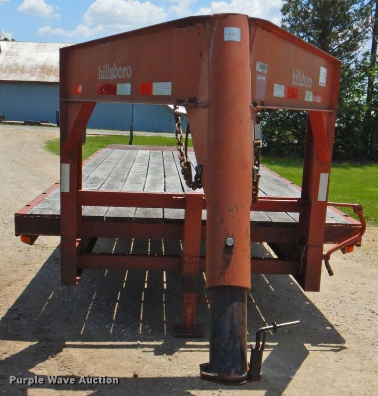 image for item DP4844 1989 Hillsboro  equipment trailer