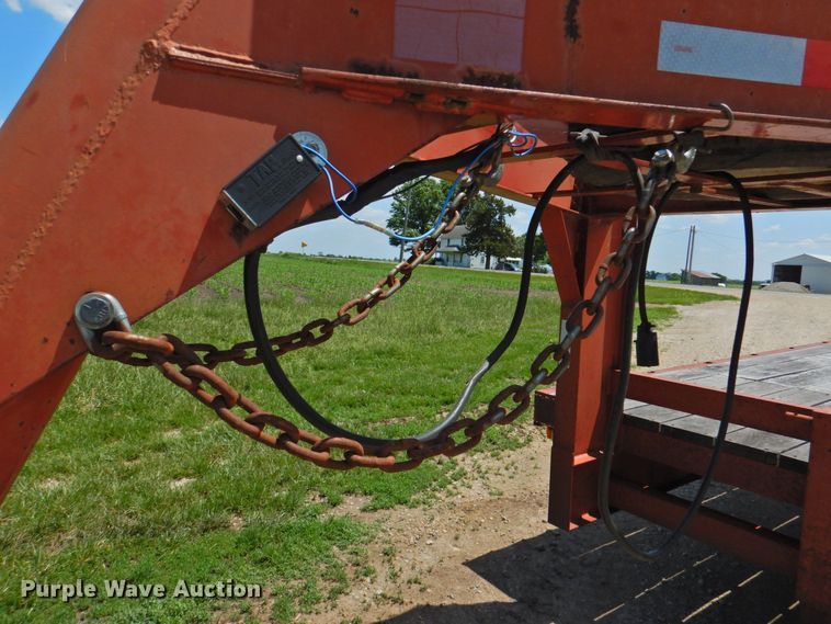 image for item DP4844 1989 Hillsboro  equipment trailer
