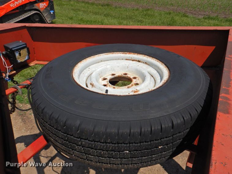 image for item DP4844 1989 Hillsboro  equipment trailer