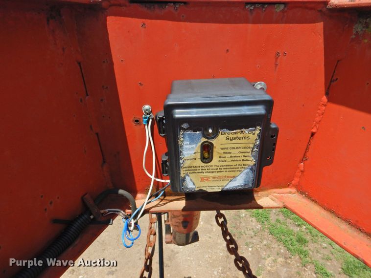 image for item DP4844 1989 Hillsboro  equipment trailer