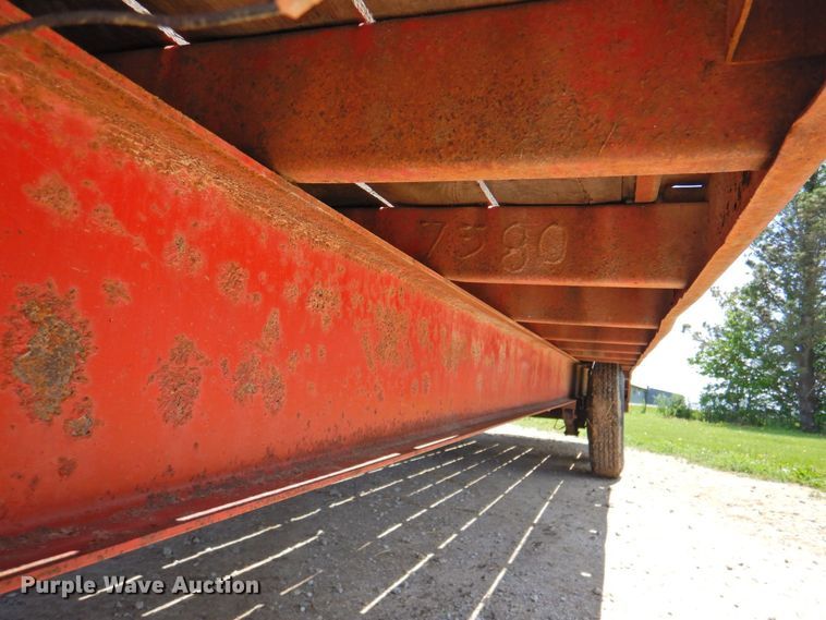 image for item DP4844 1989 Hillsboro  equipment trailer