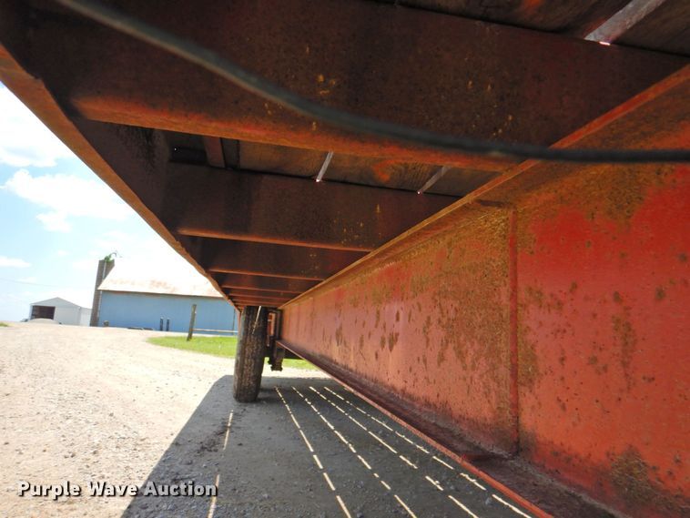 image for item DP4844 1989 Hillsboro  equipment trailer