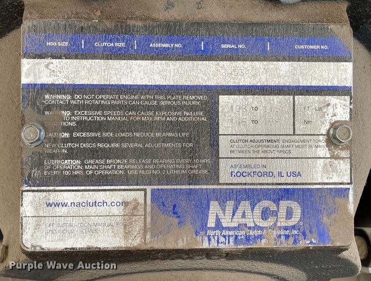 image for item HN9907 FPT F4GE9484D  irrigation power unit