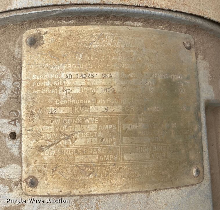 image for item HN9907 FPT F4GE9484D  irrigation power unit