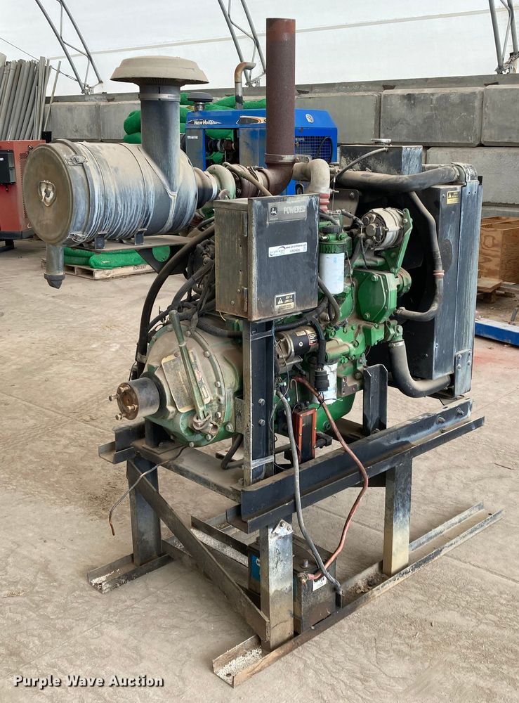 image for item HN9908 John Deere 4045HF285C  irrigation power unit