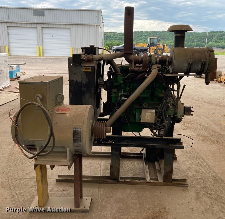 image for item HN9908 John Deere 4045HF285C  irrigation power unit