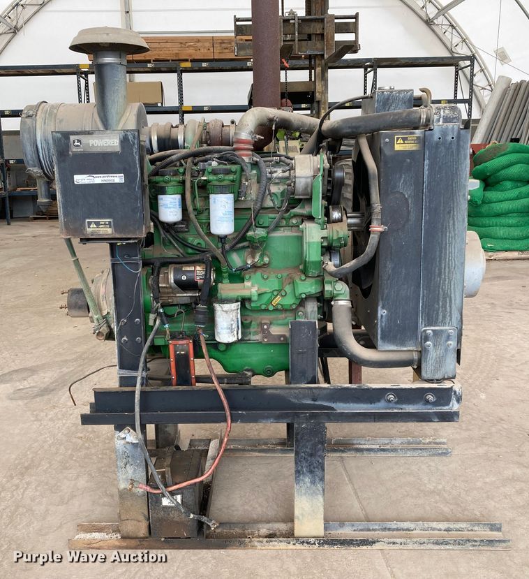 image for item HN9908 John Deere 4045HF285C  irrigation power unit