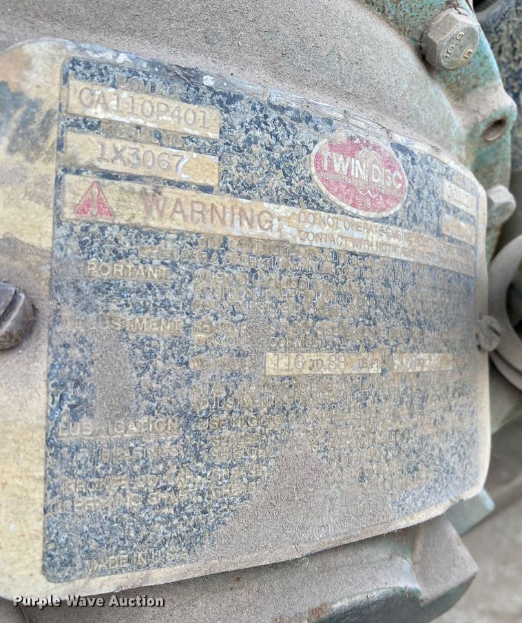 image for item HN9908 John Deere 4045HF285C  irrigation power unit