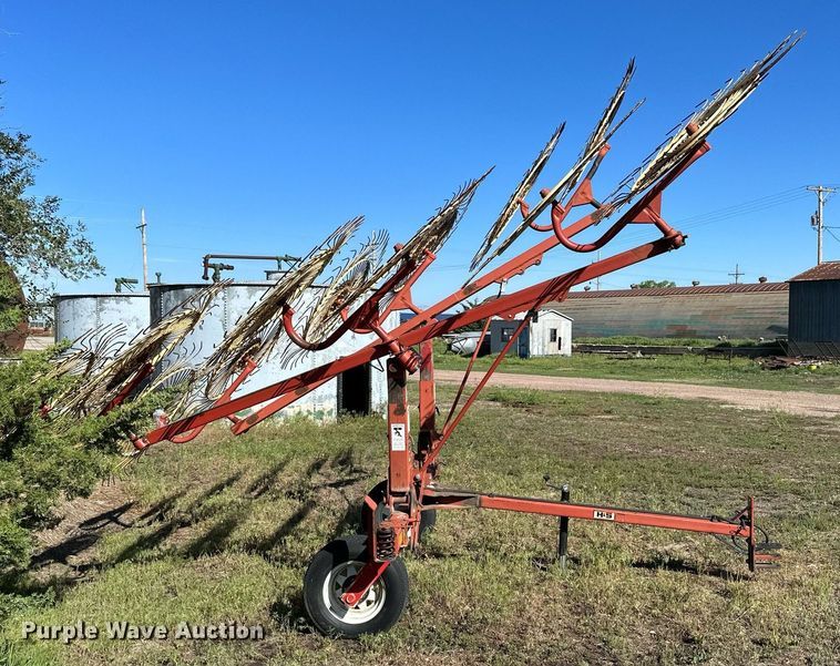 image for item KL9121 H&S V-rake-12  hay rake