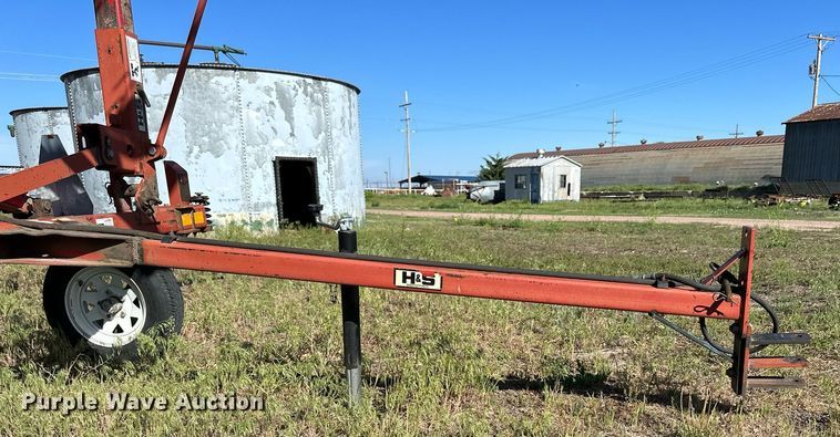 image for item KL9121 H&S V-rake-12  hay rake