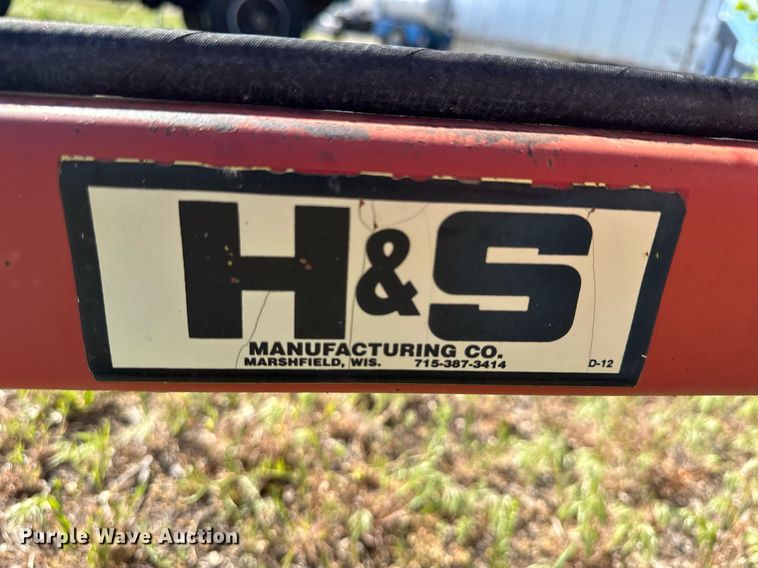 image for item KL9121 H&S V-rake-12  hay rake