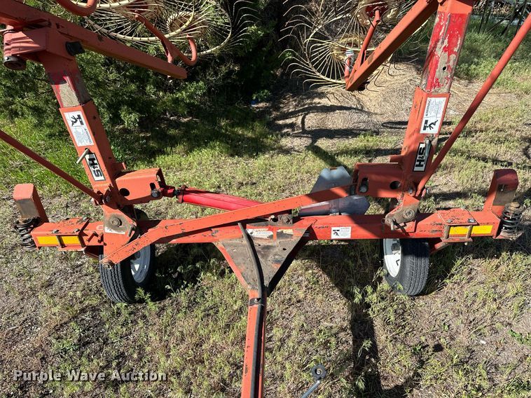 image for item KL9121 H&S V-rake-12  hay rake